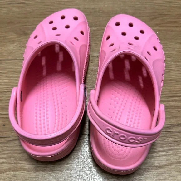 CROCS Pink Sandals Clogs - Picture 8 of 12